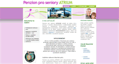 Desktop Screenshot of domovatrium.cz